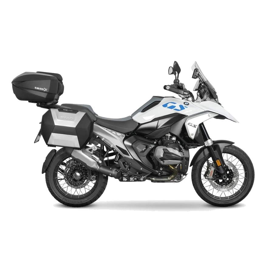 BMW R 1300 GS 2025 com alforjes e top case - para aluguel em Hamburgo e Munique